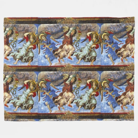 Couverture Polaire Anges de l'Assomption et de l'Annonciation de Lipp (Devant (Horizontal))