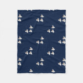 Couverture Polaire Anges de Noël (Devant)