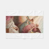 Couverture Polaire Anges gardiens avec enfant (Devant (Horizontal))