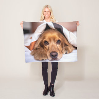 Couverture Polaire Anglais Cocker Spaniel Chien