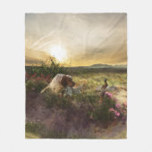 Couverture Polaire Anglais Setter, Chasse de faisan (Devant)