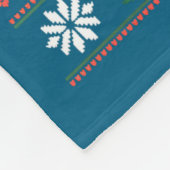 Couverture Polaire Angry Antler Cat Funny Xmas Ugly Sweater Long Slee (Coin)