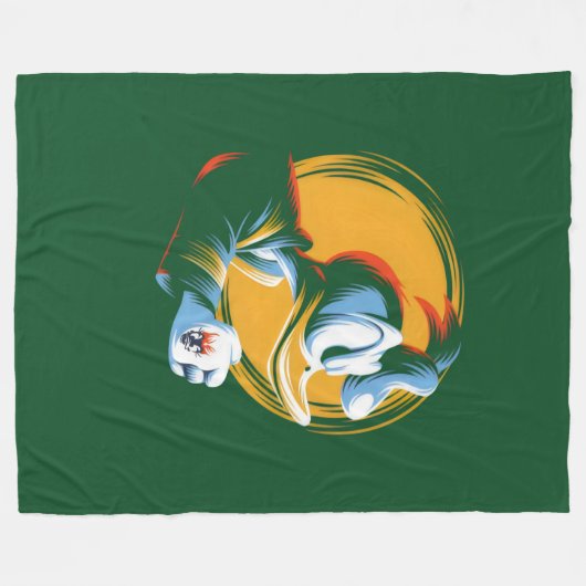 Couverture Polaire  Angry Duck (Devant (Horizontal))