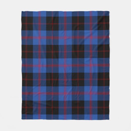 Couverture Polaire Angus Modern Plaid (Devant)