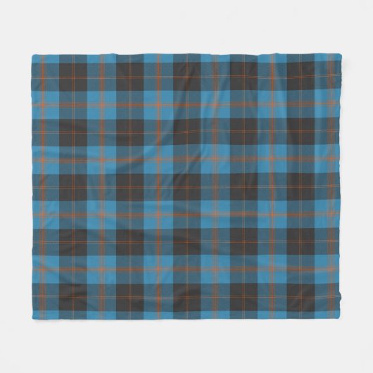 Couverture Polaire Angus Plaid Ancien (Devant (Horizontal))