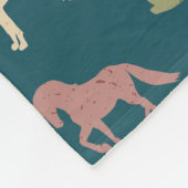 Couverture Polaire Animal Art Motif Chien couleur Motif Dessin dessin (Coin)