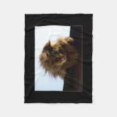 Couverture Polaire Animal de chat du Maine Coon (Devant)