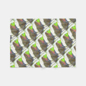 Couverture Polaire Animal de la partie T-Rex (Devant (Horizontal))