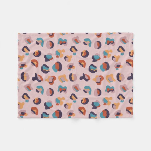 Couverture Polaire Animal léopard (Devant (Horizontal))