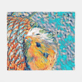 Couverture Polaire AnimalMix_Hamster_001 (Devant (Horizontal))