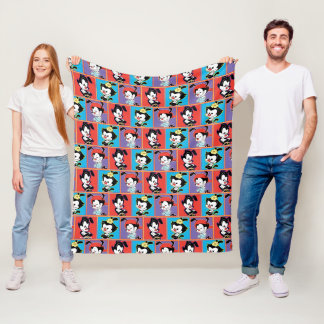 Couverture Polaire Animaniacs | Graphique de panneau Yakko, Dot et Wa