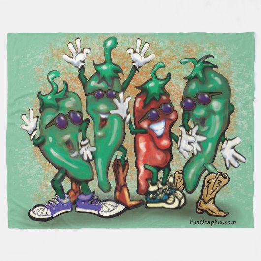 Couverture Polaire Animaux (Devant (Horizontal))