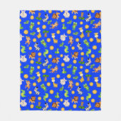 Couverture Polaire Animaux africains (Devant)