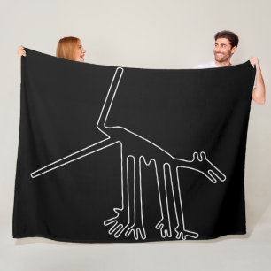 Couverture Polaire Animaux anciens - Terre Tribal antique