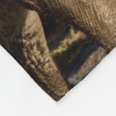 Couverture Polaire Animaux de bébés cutest | Baby Elephant & Mama (Coin)