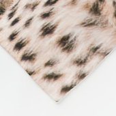 Couverture Polaire Animaux de bébés cutest | Cheetah Cat & Cub (Coin)