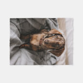 Couverture Polaire Animaux de bébés cutest | Dachshund Dachshund Dach (Devant (Horizontal))