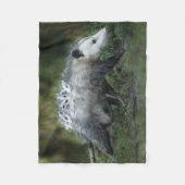 Couverture Polaire Animaux de bébés cutest | Opossum Maman & Kids (Devant)