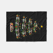 Couverture Polaire Animaux de compagnie Jeu de lumière Père Noël Ante (Devant (Horizontal))