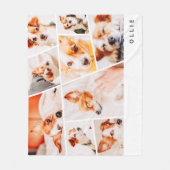 Couverture Polaire Animaux de compagnie Moderne Simple Personnalisé 9 (Devant)