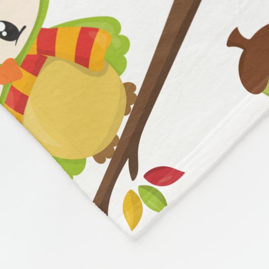 Couverture Polaire Animaux de forêt, Animaux de forêt, Animaux d'auto (Coin)