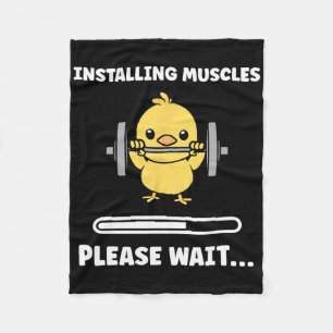 Couverture Polaire Animaux Installation Muscles Fitness Musculation C