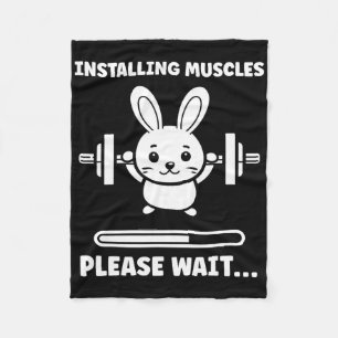 Couverture Polaire Animaux Installation Muscles Fitness Musculation L