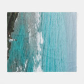 Couverture Polaire Animaux marins cool (Devant (Horizontal))