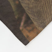 COUVERTURE POLAIRE ANIMAUX SAUVAGES RHINO (Coin)