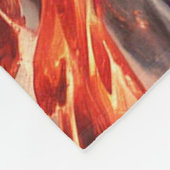 Couverture Polaire Anime Command the Flames, Embrace the Storm Custom (Coin)