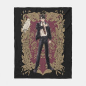 Couverture Polaire Anime HARRY POTTER™ Cadre Orné (Devant)