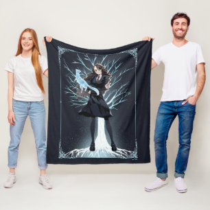 Couverture Polaire Anime le Patronus de loutre d'Hermione Granger