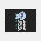 Couverture Polaire Anime Me Rend Heureux De Vous (Devant (Horizontal))