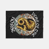 Couverture Polaire Anime Srit Fire Horse 2026-7 Mythic Zodiac New Yea (Devant (Horizontal))