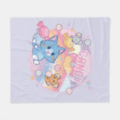 Couverture Polaire Anime Tom et Jerry Candy Party (Devant (Horizontal))
