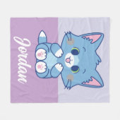 Couverture Polaire Anime Tom et Jerry - Tom (Devant (Horizontal))