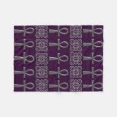 Couverture Polaire Ankh en argent (Devant (Horizontal))