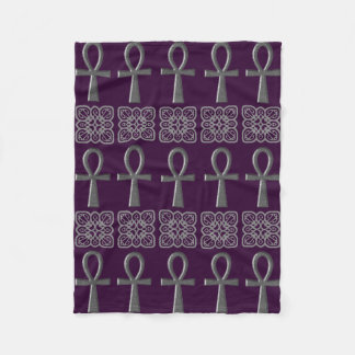 Couverture Polaire Ankh en argent