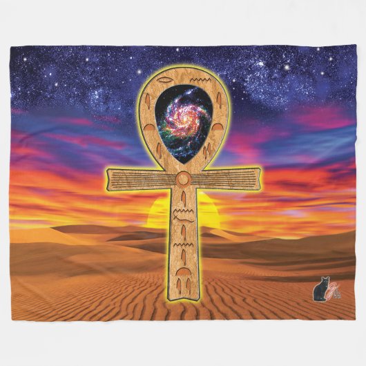 Couverture Polaire Ankh Fleece Blanket (Devant (Horizontal))