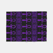 Couverture Polaire Ankh violet (Devant (Horizontal))