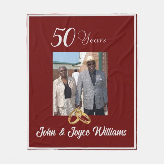 Couverture Polaire Anniversaire (Devant)