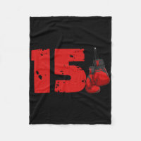 Anniversaire 15 ans Boxe Boxeur de quinze ans Nais