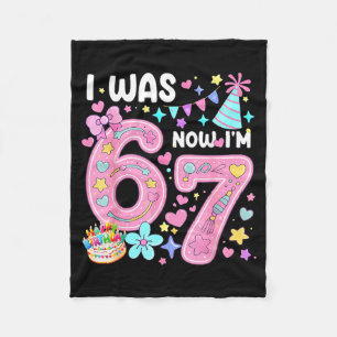 Couverture Polaire Anniversaire 7 Ans J'avais 6 Ans Maintenant J'ai 7