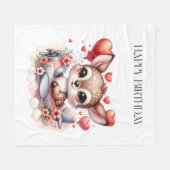 Couverture Polaire Anniversaire de Deer Pilot (Devant (Horizontal))