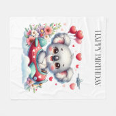 Couverture Polaire Anniversaire de Koala Pilote (Devant (Horizontal))