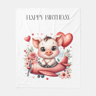 Couverture Polaire Anniversaire de Pig Pilot