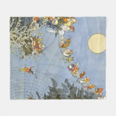 Couverture Polaire "Anniversaire des fées" par Heath Robinson (Devant (Horizontal))