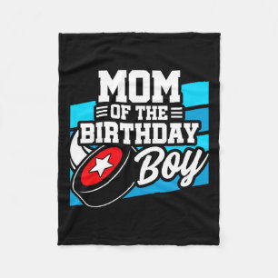 Couverture Polaire Anniversaire du hockey - Anniversaire maman - Garç