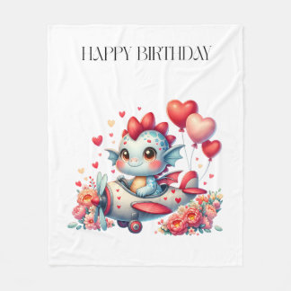 Couverture Polaire Anniversaire du pilote de dragon