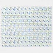 Couverture Polaire Anse Bleue (Devant (Horizontal))